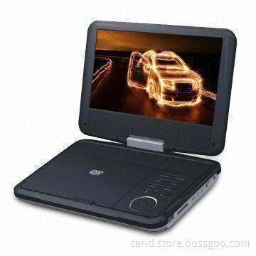 Portable DVD Player with 9-inch TFT LCD, 270° Swivel Screen and 2 x 1.5W Stereo Audio Output
